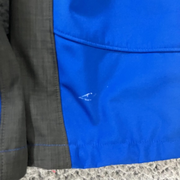 The North Face Jacket Mens XL Blue Gray Softshell Fleece Lined Outdoor Hiking - Picture 11 of 11